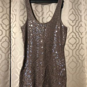 Trio of sequin tank tops